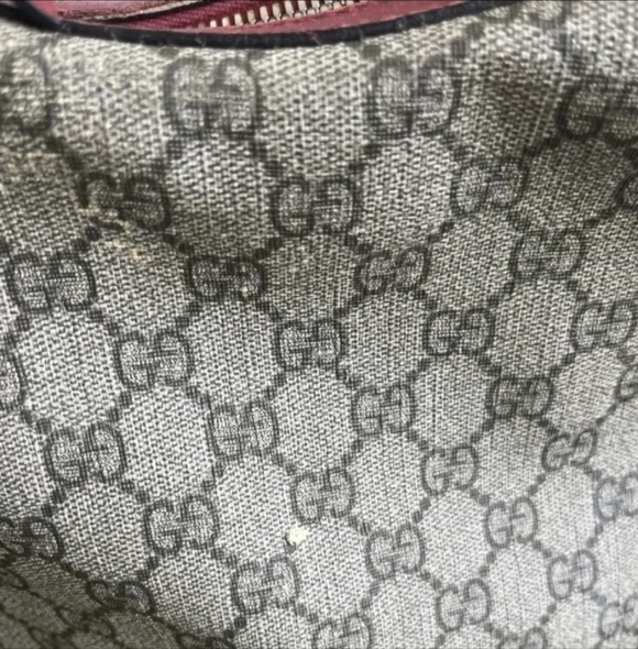 Gucci Linea A Supreme Canvas Hobo Shoulder Bag Beige 414930 - Picture 4 of 6